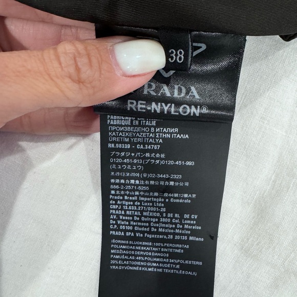 NWOT PRADA RE-NYLON-PLAKE BRALETTE XS - Picture 11 of 17